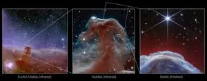 Webb captures top of iconic horsehead nebula in unprecedented detail 3