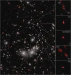 Webb reveals early-universe prequel to huge galaxy cluster