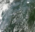 Wildfires dot central Russias landscape