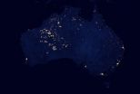 Wildfires light up western Australia