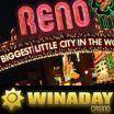 WinADay Casino Awards Dream Vacation Prize to Slot Machine Games Player -- Winner Taking 2 Best Friends to Reno, Nevada