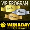 WinADay Casino Launches New VIP Program -- Frequent Players Get Free Money, Extra Bonuses and Priority Customer Service