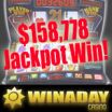 WinADayCasino.com Player Hits $158K Jackpot on New Slot 21 Slot Machine